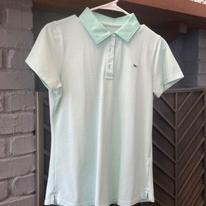 Vineyard Vines performance striped polo